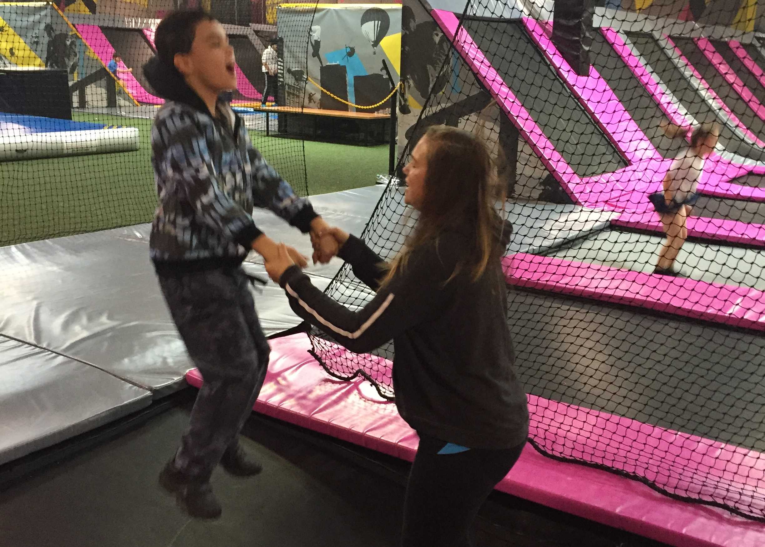 Fun at BOUNCE INC